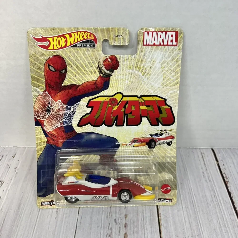 Hot‎ Wheels Premium Marvel Spider-Man Spider Machine GP-7
